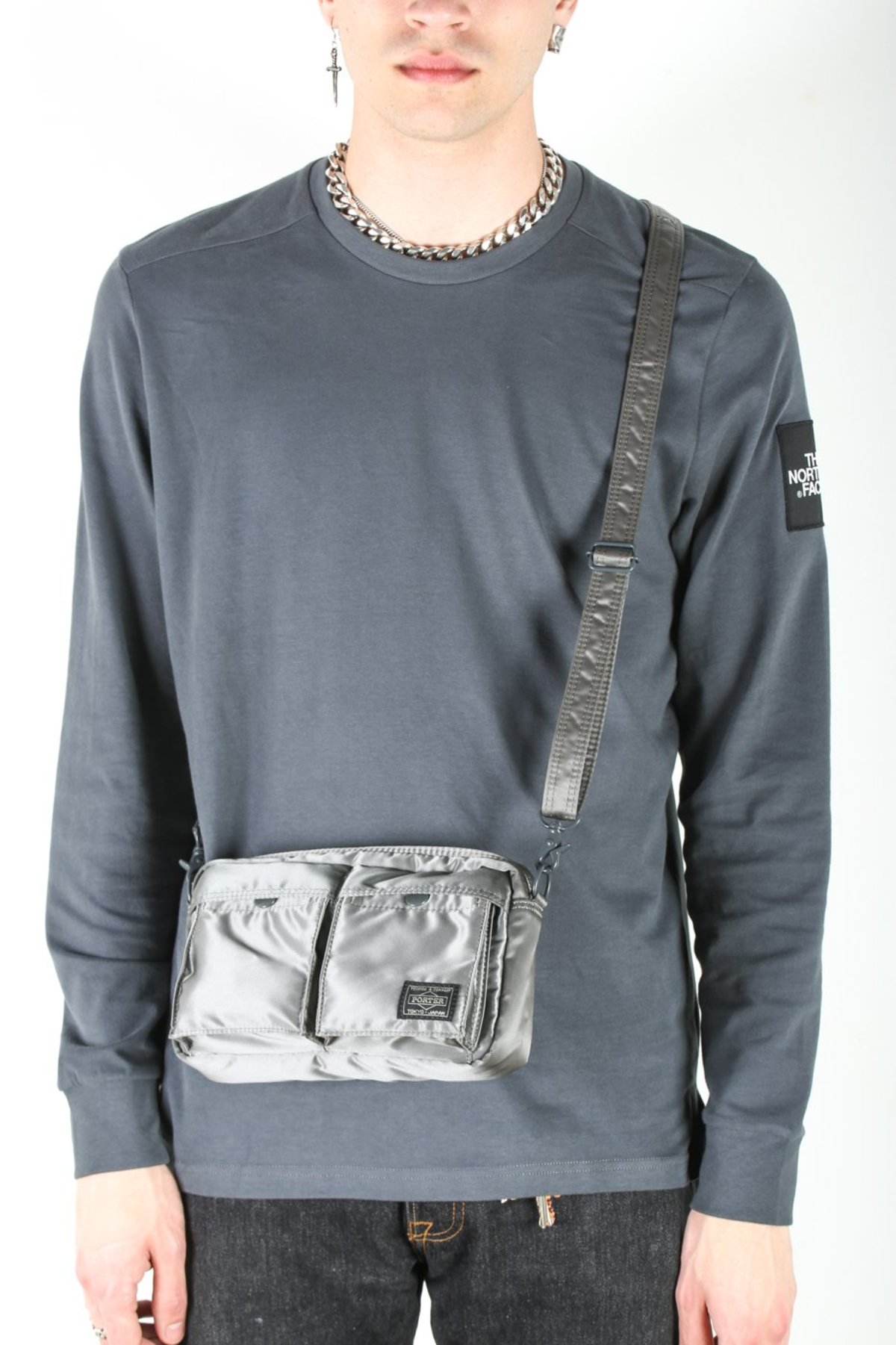 Porter Tanker Shoulder Bag - Grey | Garmentory
