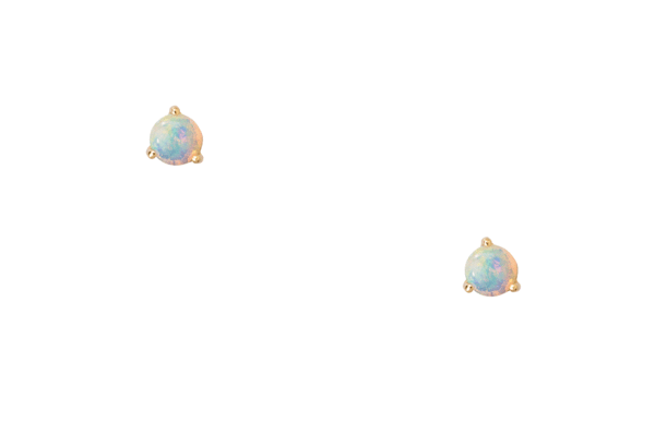 WWAKE Opal Stud Earring - Gold WWAKE Opal Stud Earring - Gold