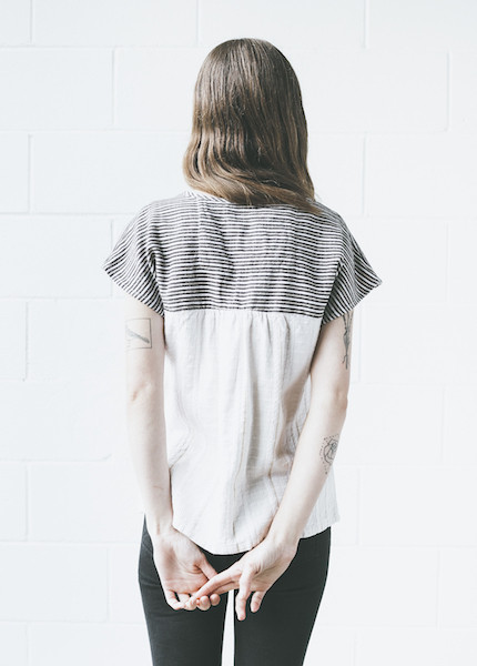 Ace & Jig Studio Top in Cloud Ace & Jig Studio Top in Cloud