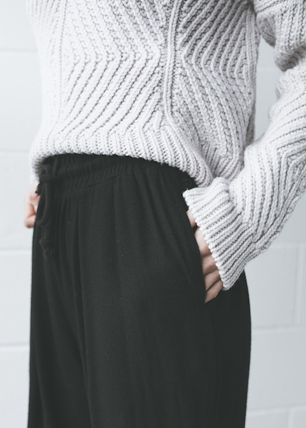 Black Crane - Slim Pant in Black Black Crane - Slim Pant in Black
