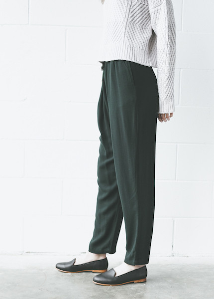 Black Crane - Slim Pant in Forest Black Crane - Slim Pant in Forest