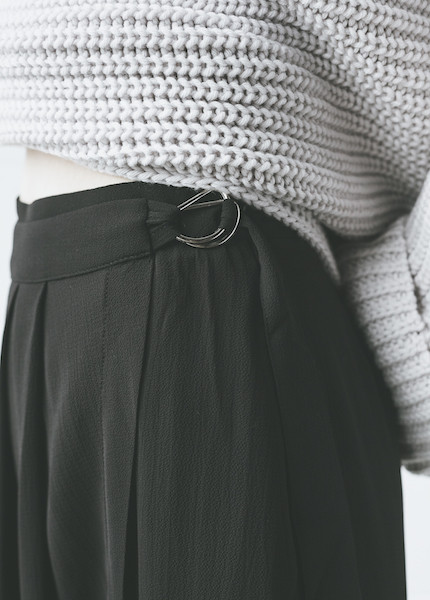 C+L Finds - Aimee Wrap Culottes in Black C+L Finds - Aimee Wrap Culottes in Black