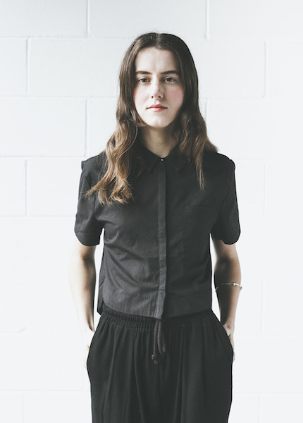 C+L Finds Carmie Cropped Blouse in Black C+L Finds Carmie Cropped Blouse in Black