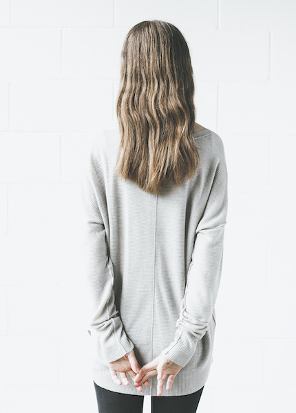 Line Knitwear - Vernon in Limestone Line Knitwear - Vernon in Limestone