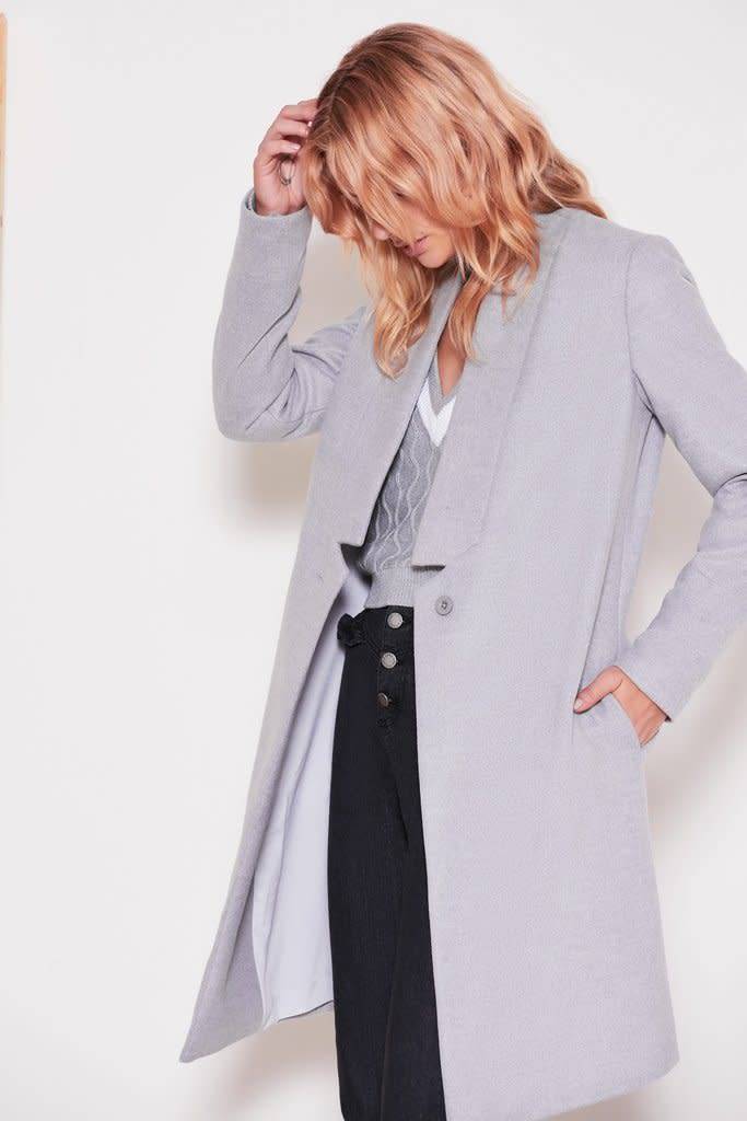 The Fifth Label Seminar Coat Grey Marle Garmentory