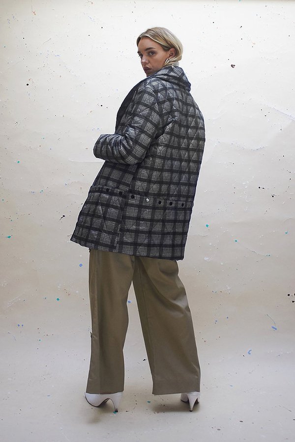 House of Sunny Adjustable Quilting Puffa Jacket House of Sunny Adjustable Quilting Puffa Jacket
