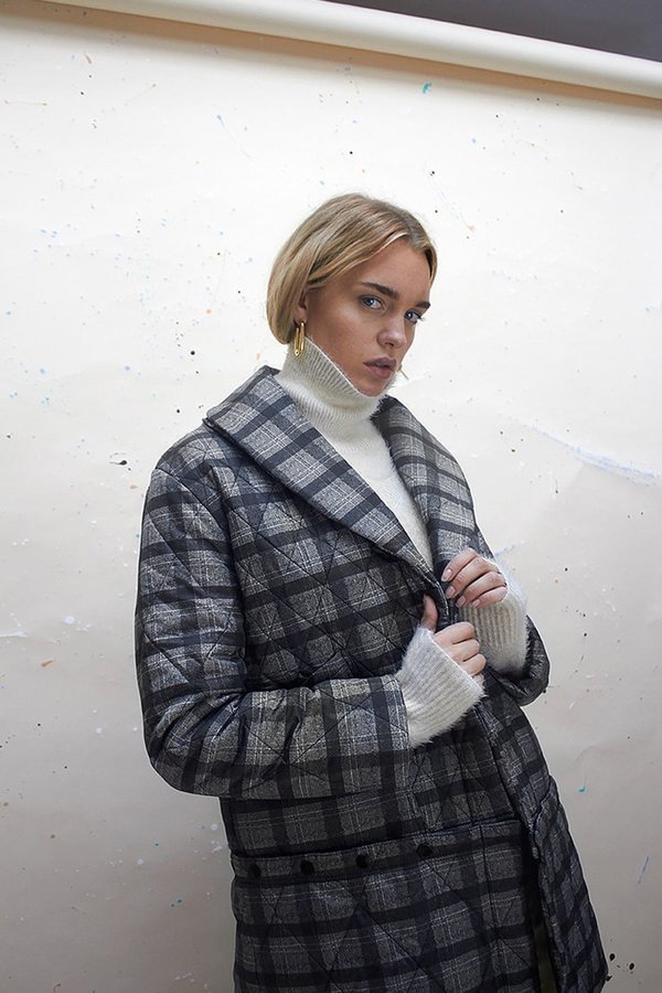 House of Sunny Adjustable Quilting Puffa Jacket House of Sunny Adjustable Quilting Puffa Jacket