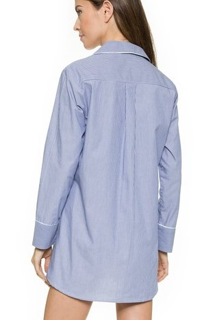 Salua Boyfriend's Shirt in Mediterranean Stripes Salua Boyfriend's Shirt in Mediterranean Stripes