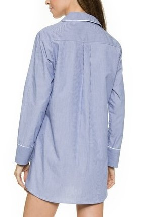Salua Boyfriend's Shirt in Mediterranean Stripes Salua Boyfriend's Shirt in Mediterranean Stripes