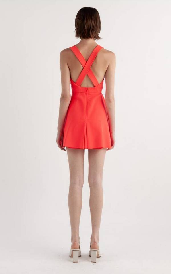 dion lee red dress Dion Lee Red Dress, Size 6 Australia, 2 US