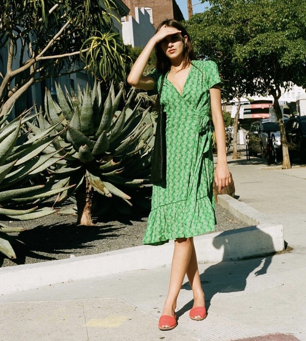 St. Roche Crescent Dress - Lush