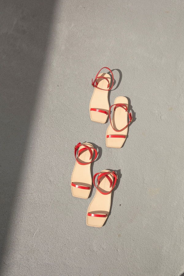 Mari Giudicelli Valencia Sandal - Red