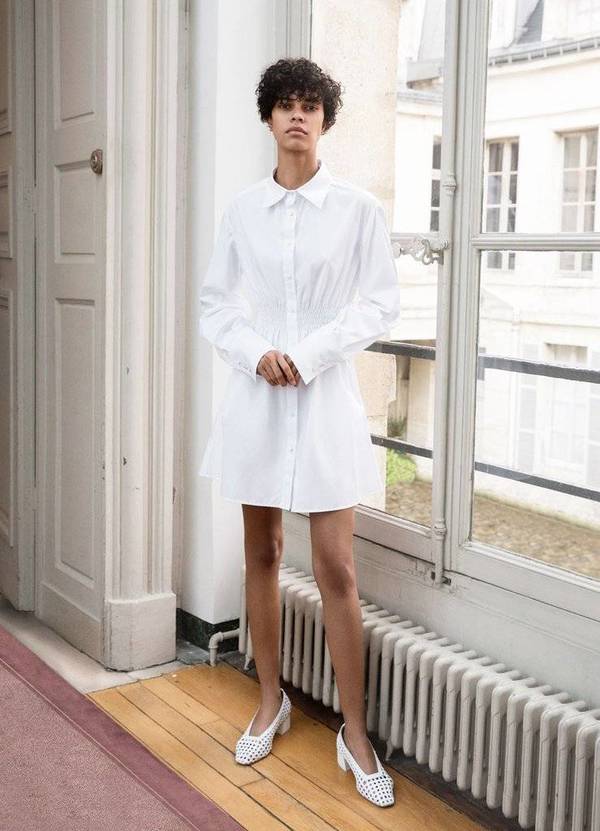 anna quan shirt dress Kali Dress (Swan)