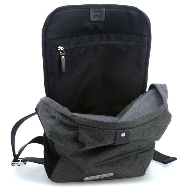 dalston leather backpack Cole Haan Men's Damon Smart interior organization and a front zip section streamline storage Brooks Dalston Backpack - Medium