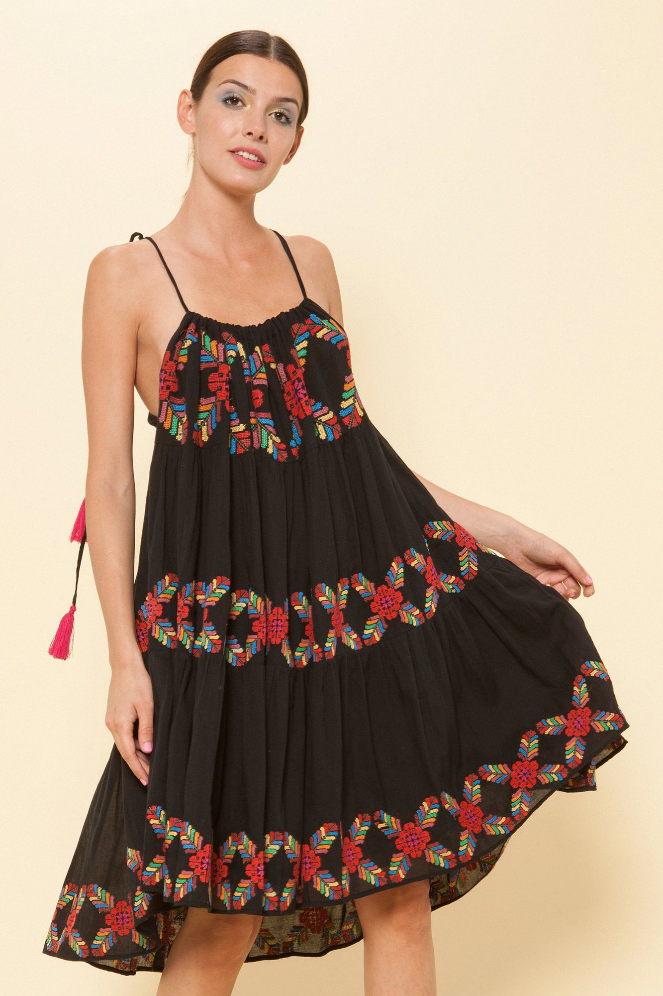 black dressing gowns