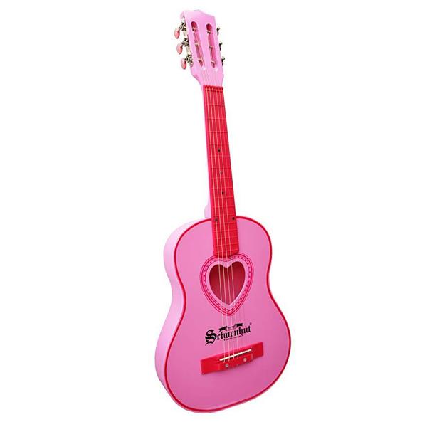 Schoenhut Pink Heart Guitar | Garmentory