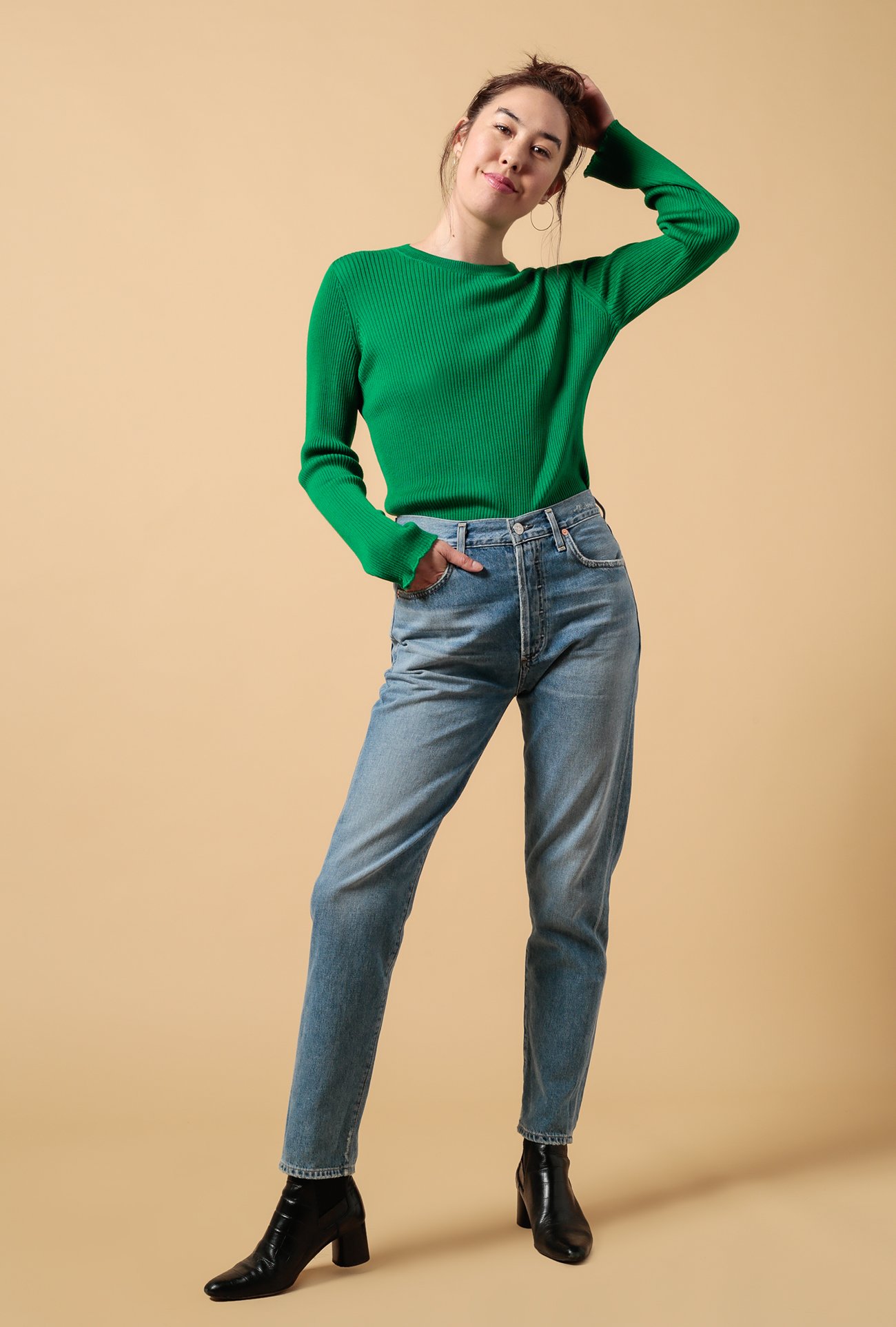 Citizens Of Humanity Liya High Rise Classic Fit Jean Wild Side Garmentory