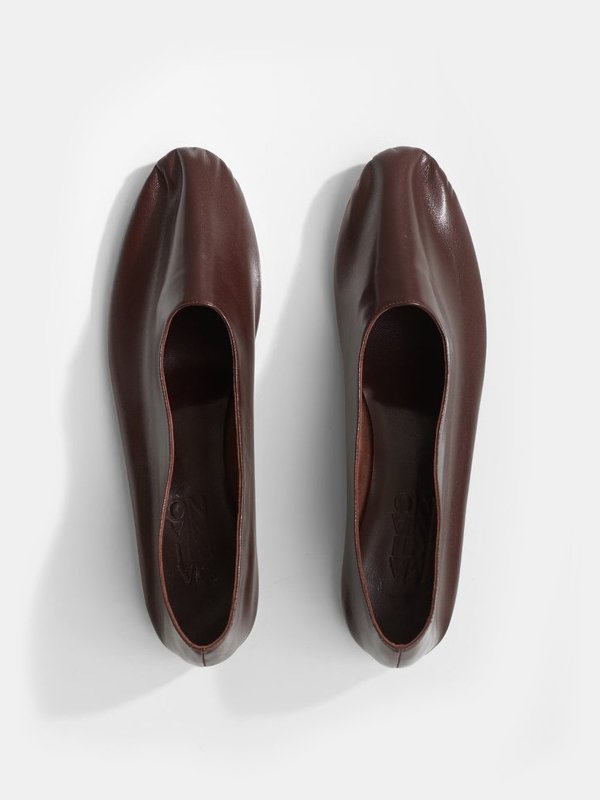 Martiniano Glove Shoe - Dark umber Martiniano Glove Shoe - Dark umber
