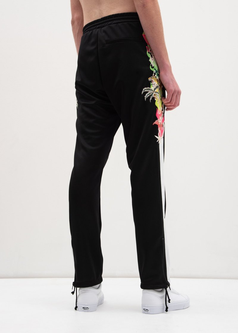 パンツ doublet 20ss CHAOS EMBROIDERY trackpants Doublet Chaos Embroidery Track Pants - Black | Garmentory