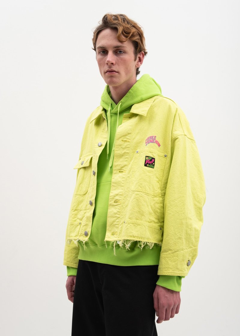 doublet CHAOS EMBROIDERY SILK DUCK CUT