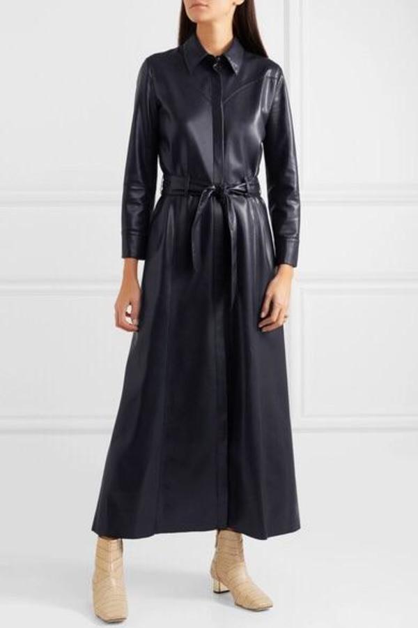Nanushka Vegan Leather Maxi Dress | Garmentory