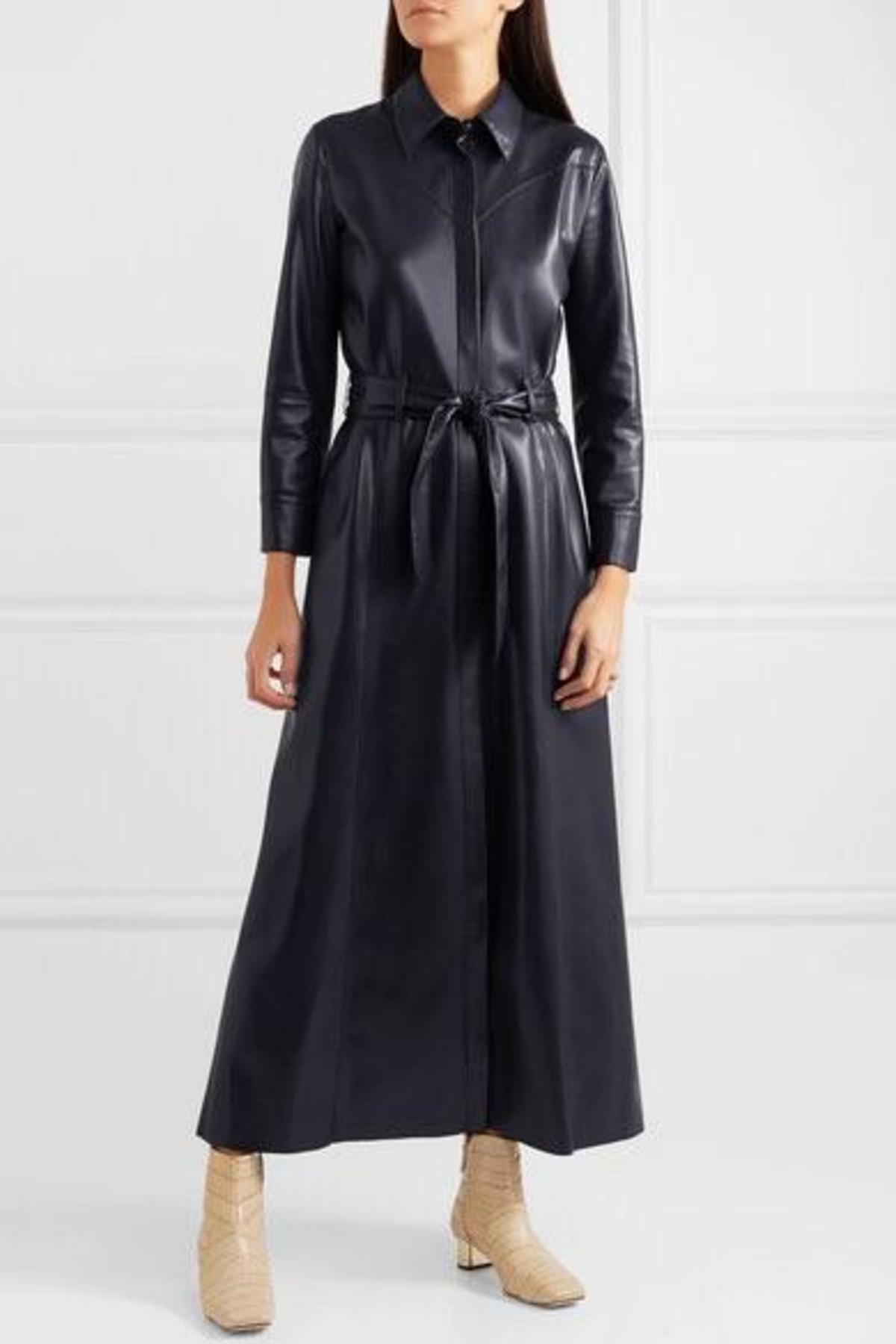 Nanushka Vegan Leather Maxi Dress | Garmentory