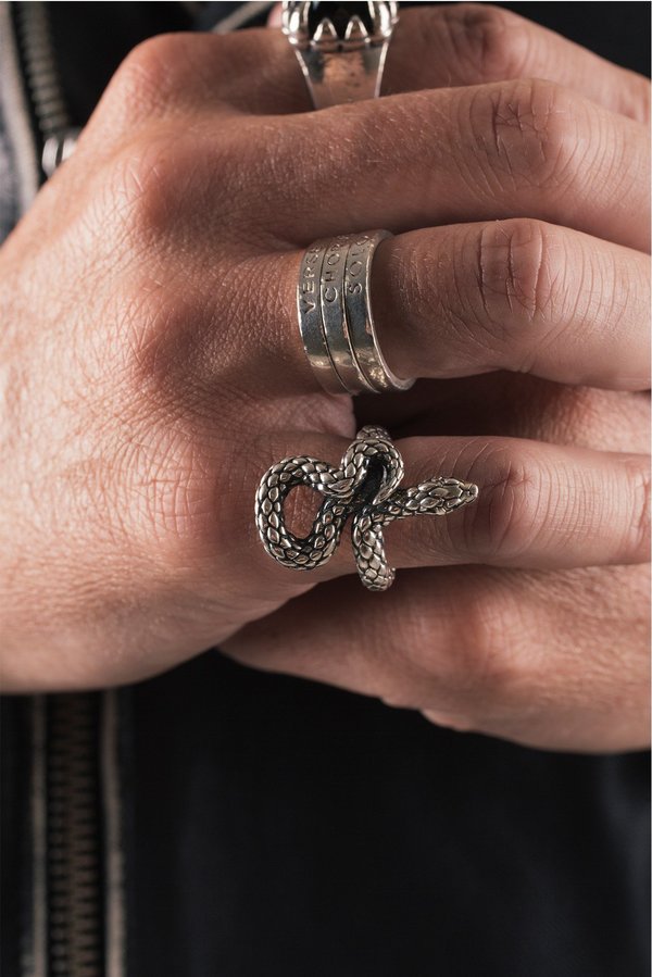 STOLEN GIRLFRIENDS CLUB Hiss Ring - Sterling Silver | Garmentory