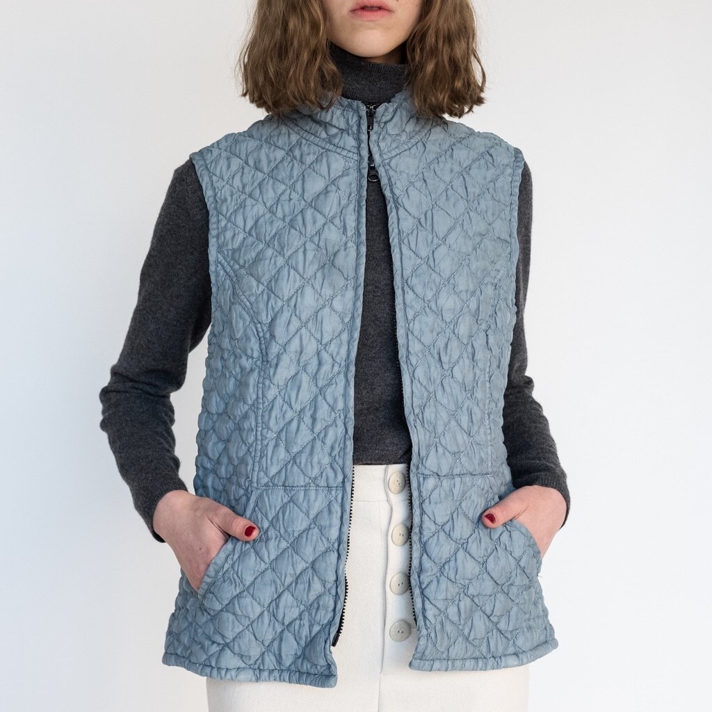 VINTAGE Johan Quilted Vest Garmentory