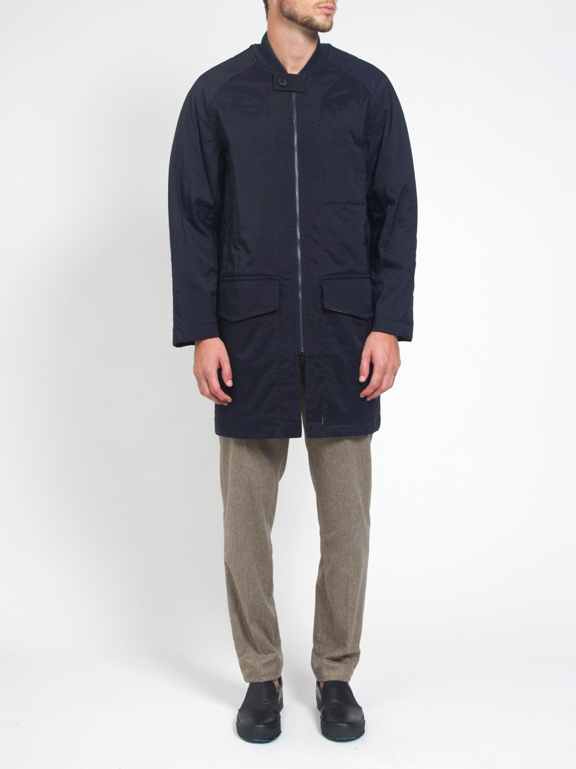 Men's Ddugoff Quilted Baseball Coat Garmentory