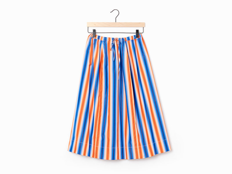 Marni Striped Midi-Skirt - MULTI | Garmentory