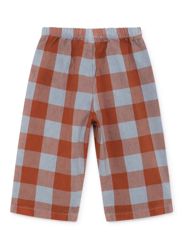 KIDS Bobo Choses Baggy Vichy Baby Trousers - Blue/Red Vichy KIDS Bobo Choses Baggy Vichy Baby Trousers - Blue/Red Vichy