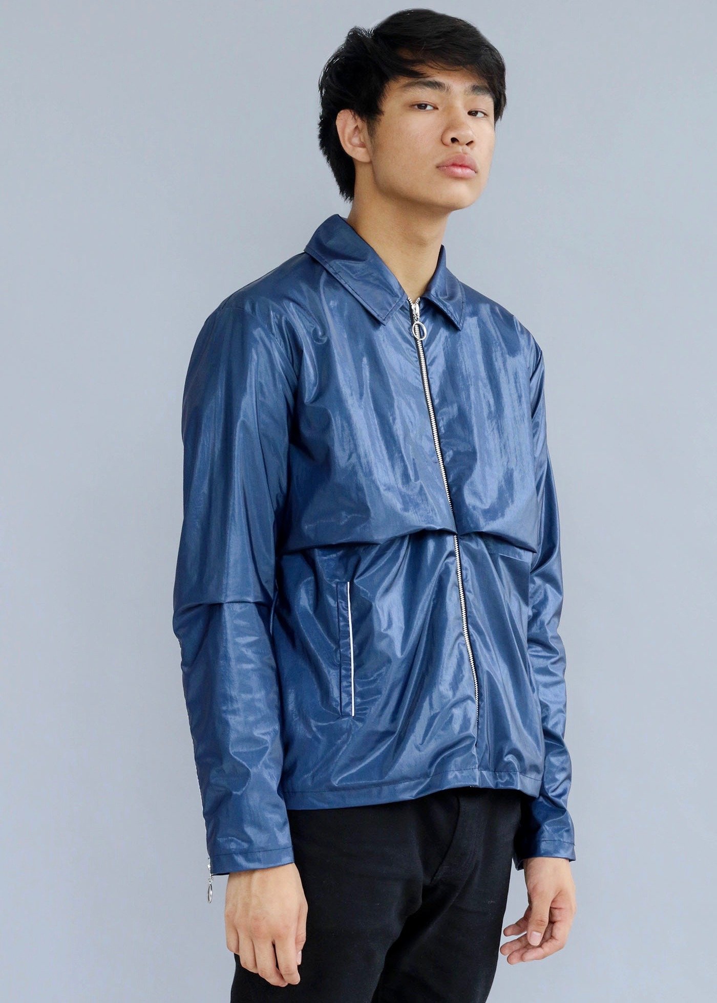 nylon shell jacket