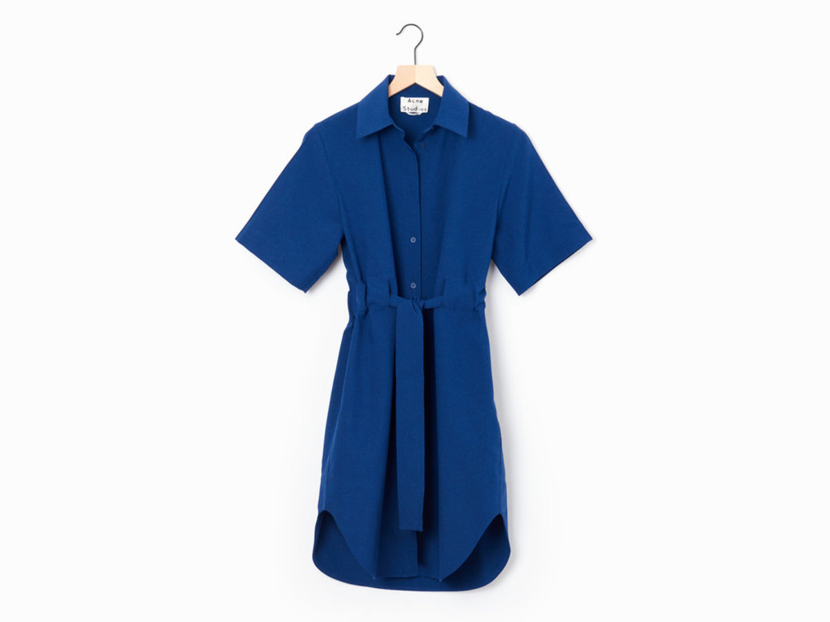 【Acne Studios】 Della shirt dress ワンピース Acne-Studios-Della-Dress-