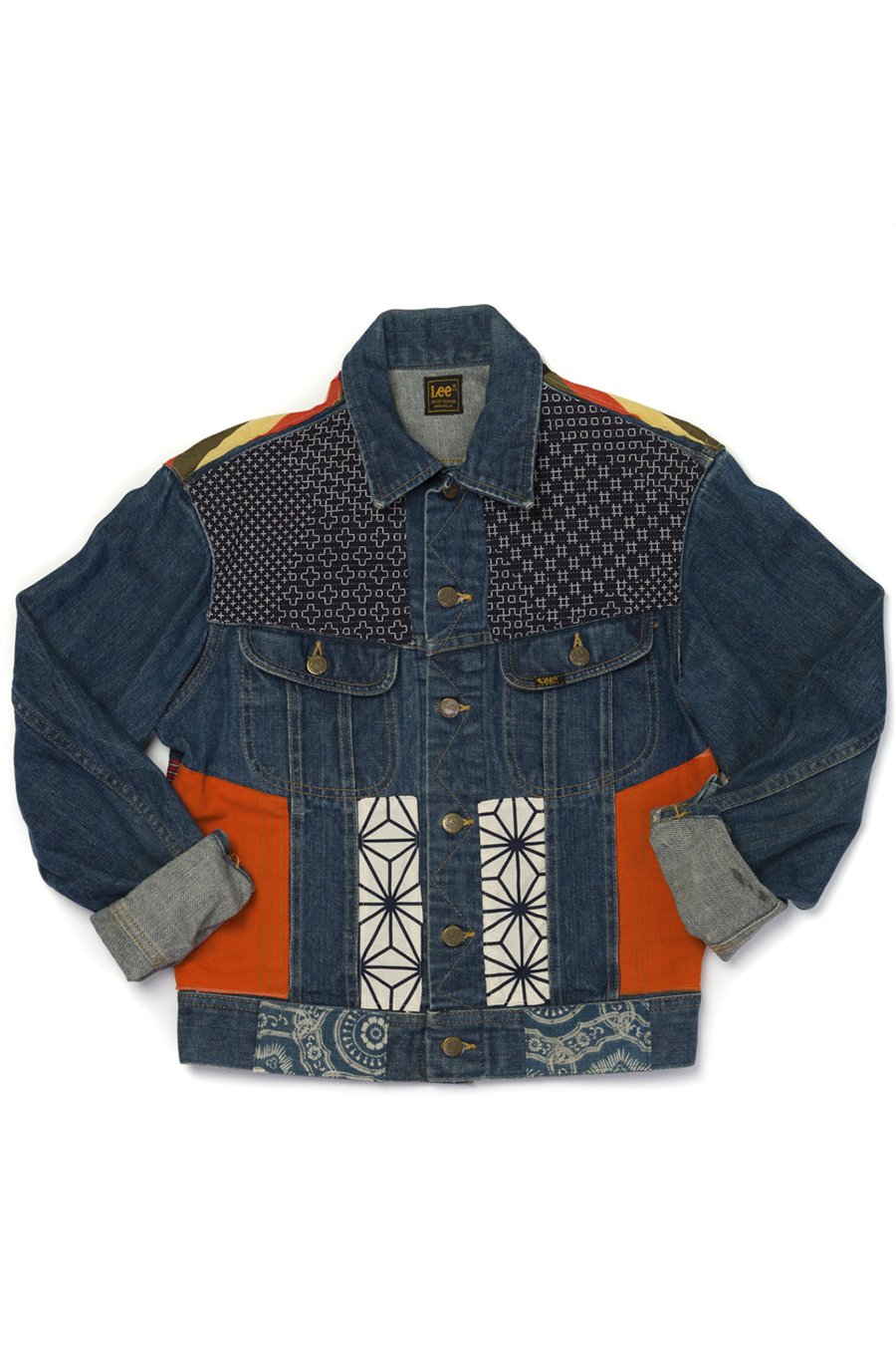 Lee 101 Denim Jacket - Indigo Sashiko 