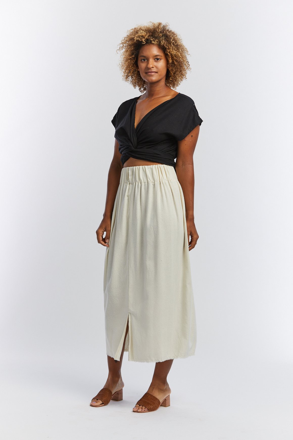 panパンsilk pearl knit mini skirtビオトープroku silk pearl knit mini skirt – pan（パン）