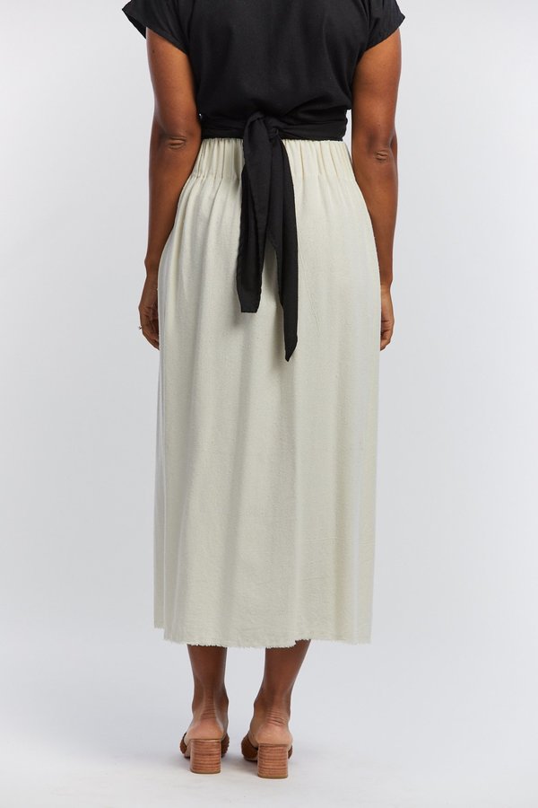 miranda bennett paper bag skirt
