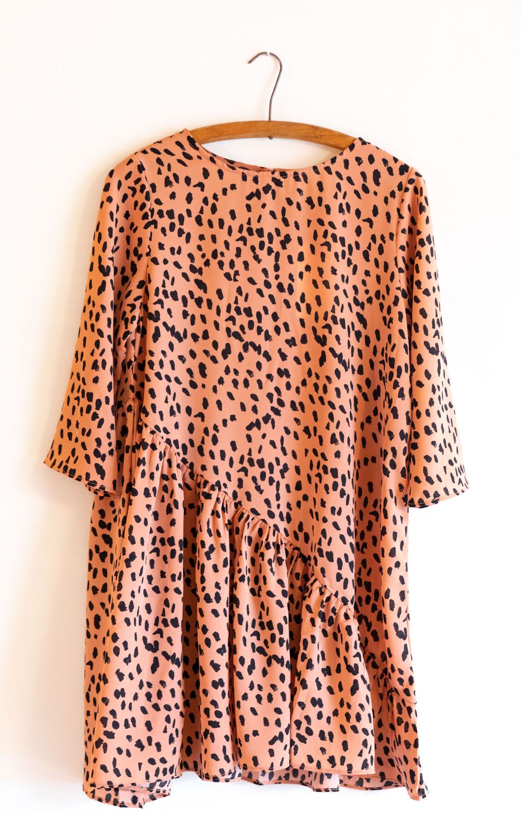 asymmetrical swing dress