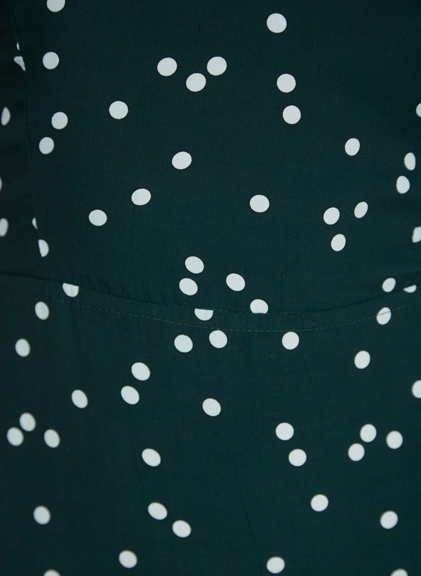 Faithfull gizele midi dress linnea dot/green Garmentory