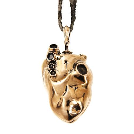 COEURAGE HUMAN HEART NECKLACE COEURAGE HUMAN HEART NECKLACE