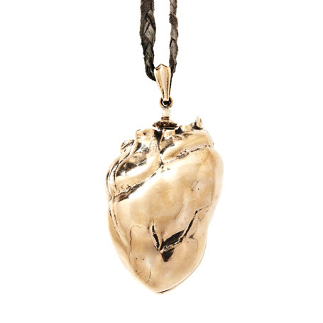 COEURAGE HUMAN HEART NECKLACE COEURAGE HUMAN HEART NECKLACE