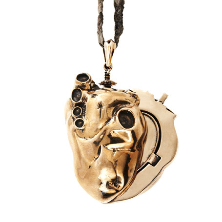 COEURAGE HUMAN HEART NECKLACE COEURAGE HUMAN HEART NECKLACE