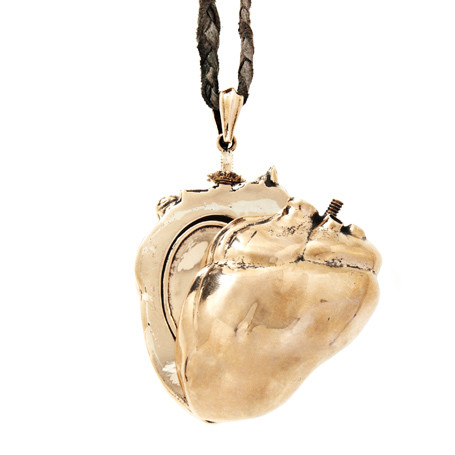 COEURAGE HUMAN HEART NECKLACE COEURAGE HUMAN HEART NECKLACE