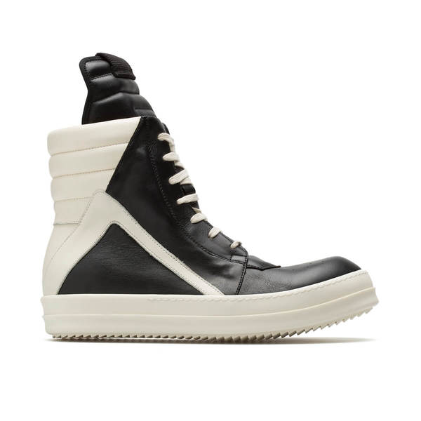 Rick Owens Geobasket Sneakers - Black | Garmentory Rick Owens Geobasket Sneakers - Black | Garmentory