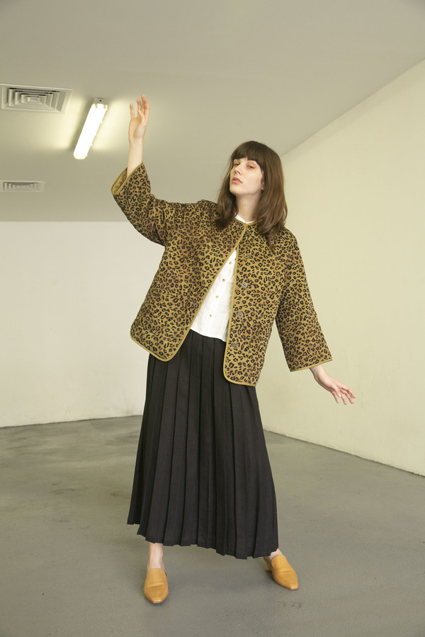 MARA HOFFMAN HAVEN JACKET - neko leopard MARA HOFFMAN HAVEN JACKET - neko leopard