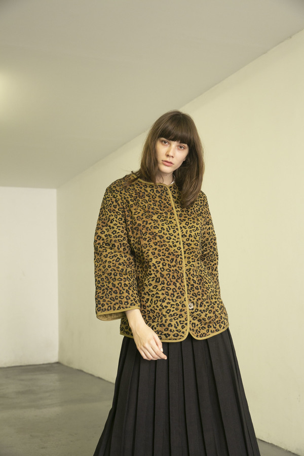 MARA HOFFMAN HAVEN JACKET - neko leopard MARA HOFFMAN HAVEN JACKET - neko leopard