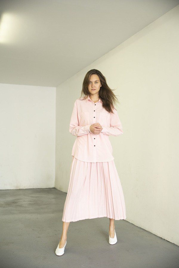 MARA HOFFMAN MARGOT TOP - PASTEL PINK MARA HOFFMAN MARGOT TOP - PASTEL PINK