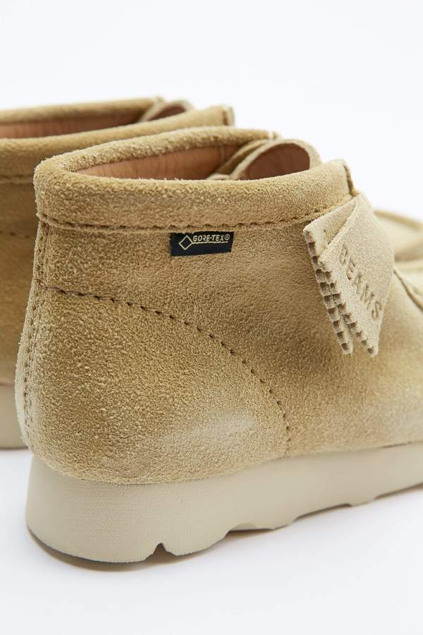 Clarks x BEAMS Gore-Tex Wallabee Boot - Maple | Garmentory