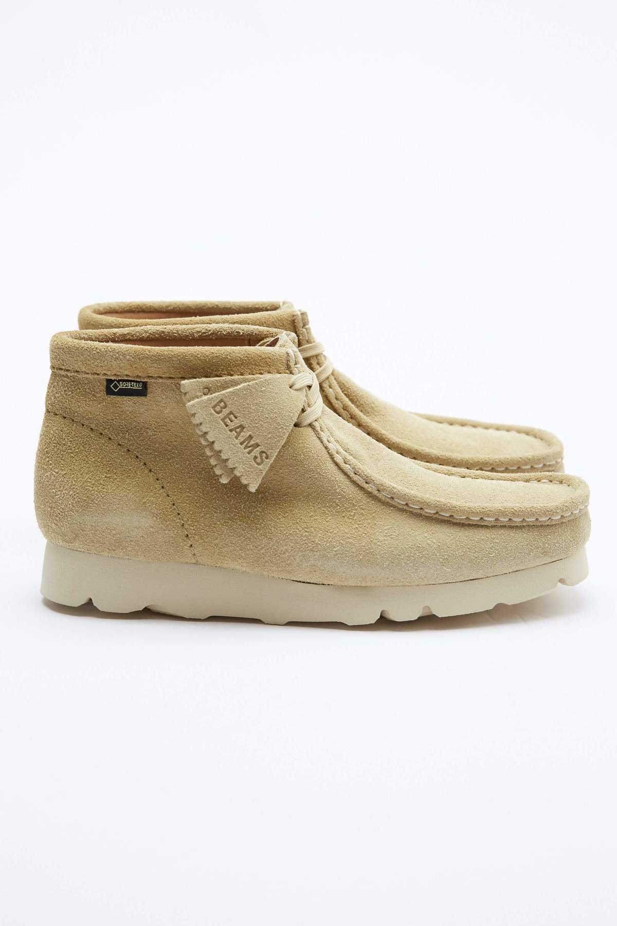 Clarks x BEAMS Gore-Tex Wallabee Boot - Maple | Garmentory