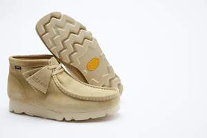 Clarks x BEAMS Gore-Tex Wallabee Boot - Maple | Garmentory