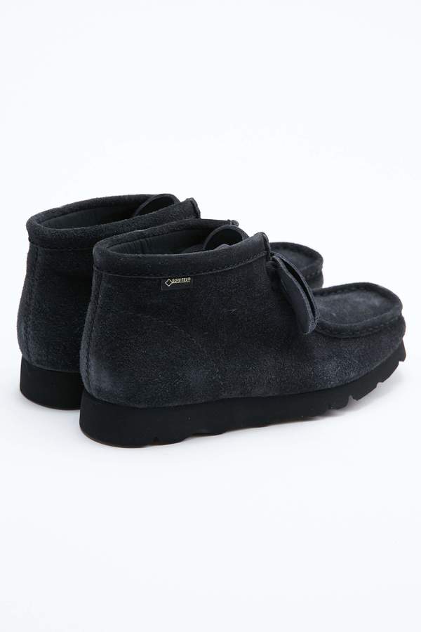 Clarks x BEAMS Gore-Tex Wallabee Boot - Navy | Garmentory